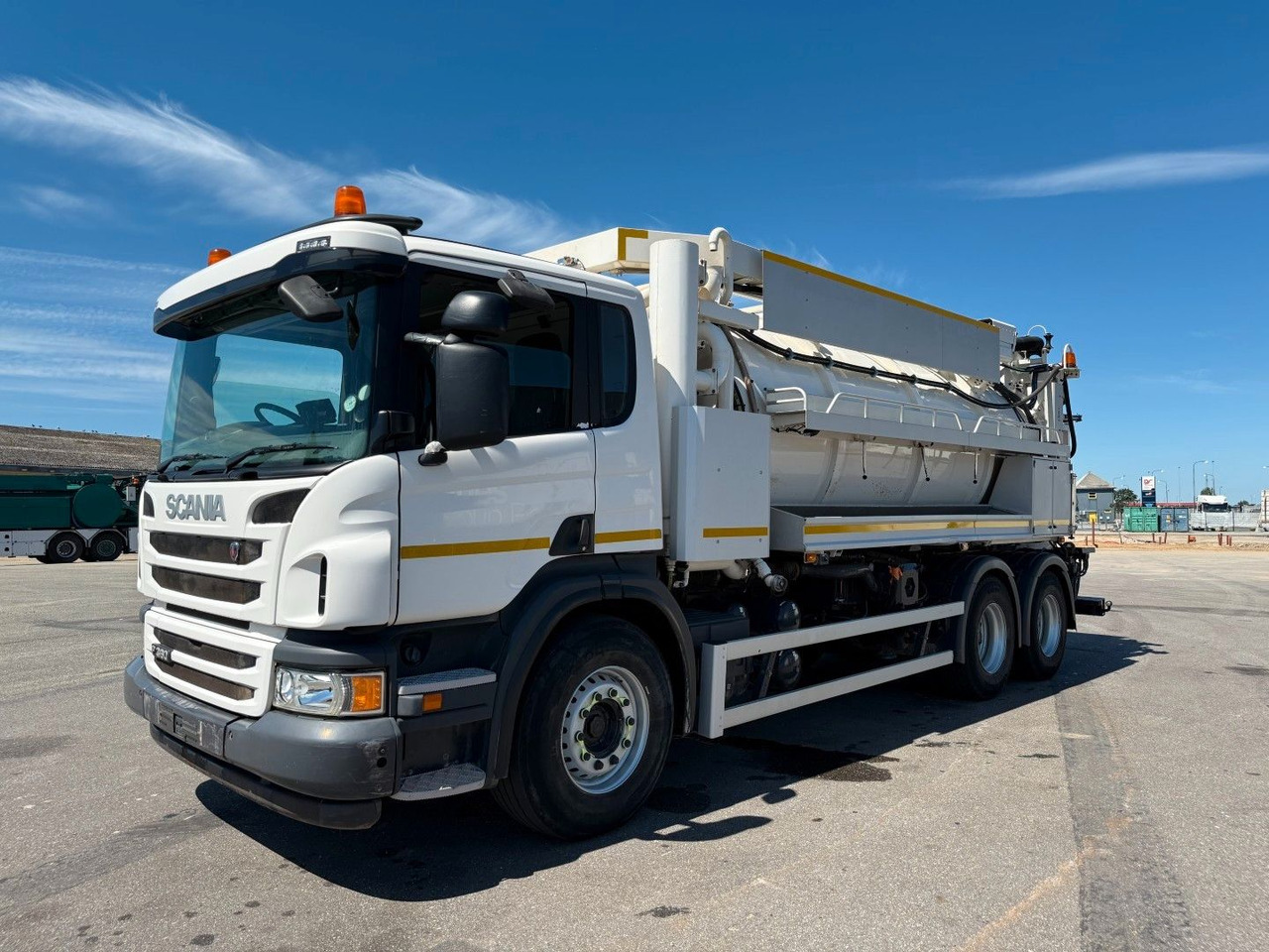Scania P360 6x4 RHD Hvidtved Larsen FlexLine 312 - Vakuumski tovornjak: slika 1 Scania P360 6x4 RHD Hvidtved Larsen FlexLine 312 - Vakuumski tovornjak: slika 1