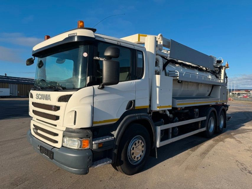 Scania P360 Euro 6 6x4 JHL Hvidtved Larsen FlexLine 312 - Vakuumski tovornjak: slika 1 Scania P360 Euro 6 6x4 JHL Hvidtved Larsen FlexLine 312 - Vakuumski tovornjak: slika 1