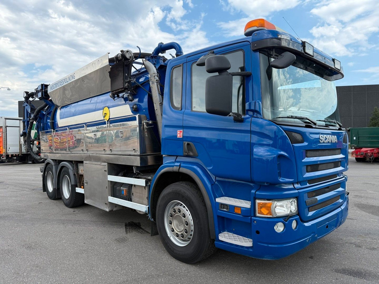 Scania P380 6x4 Rolba 15,000 l. Stainless Steel Kombi - Vakuumski tovornjak: slika 2 Scania P380 6x4 Rolba 15,000 l. Stainless Steel Kombi - Vakuumski tovornjak: slika 2