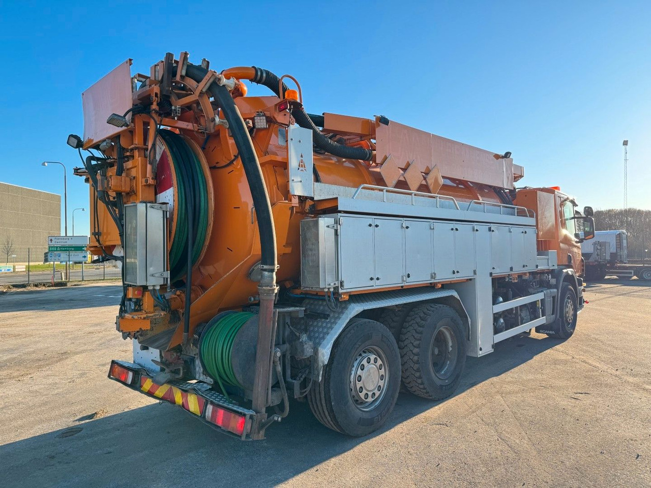 Scania P400 6x2*4 Hvidtved Larsen Flexline 310 - Vakuumski tovornjak: slika 3 Scania P400 6x2*4 Hvidtved Larsen Flexline 310 - Vakuumski tovornjak: slika 3