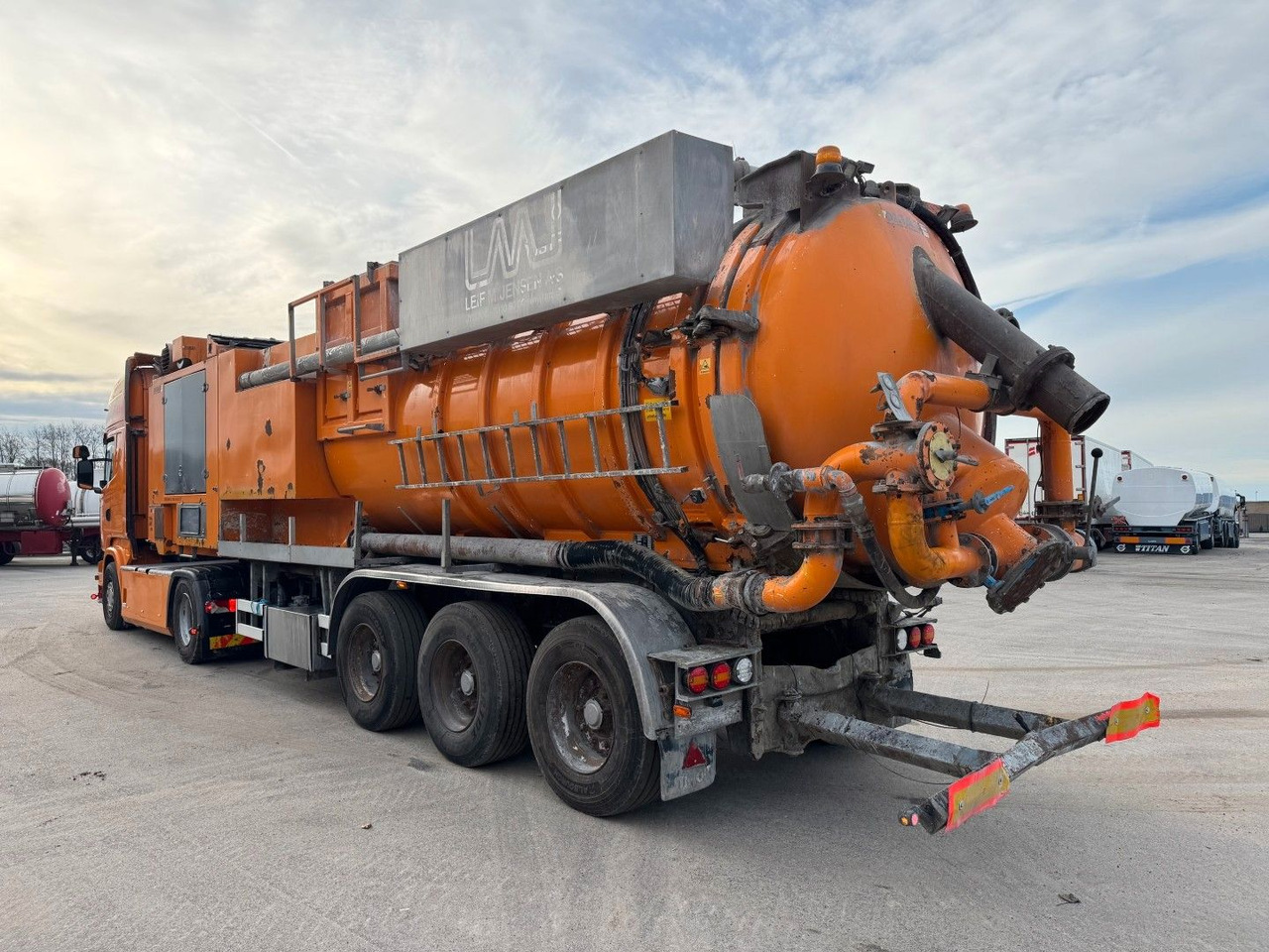 Scania R450 4x2 Euro 6 Disab Centurion LN20 Sauglader - Vakuumski tovornjak: slika 4 Scania R450 4x2 Euro 6 Disab Centurion LN20 Sauglader - Vakuumski tovornjak: slika 4