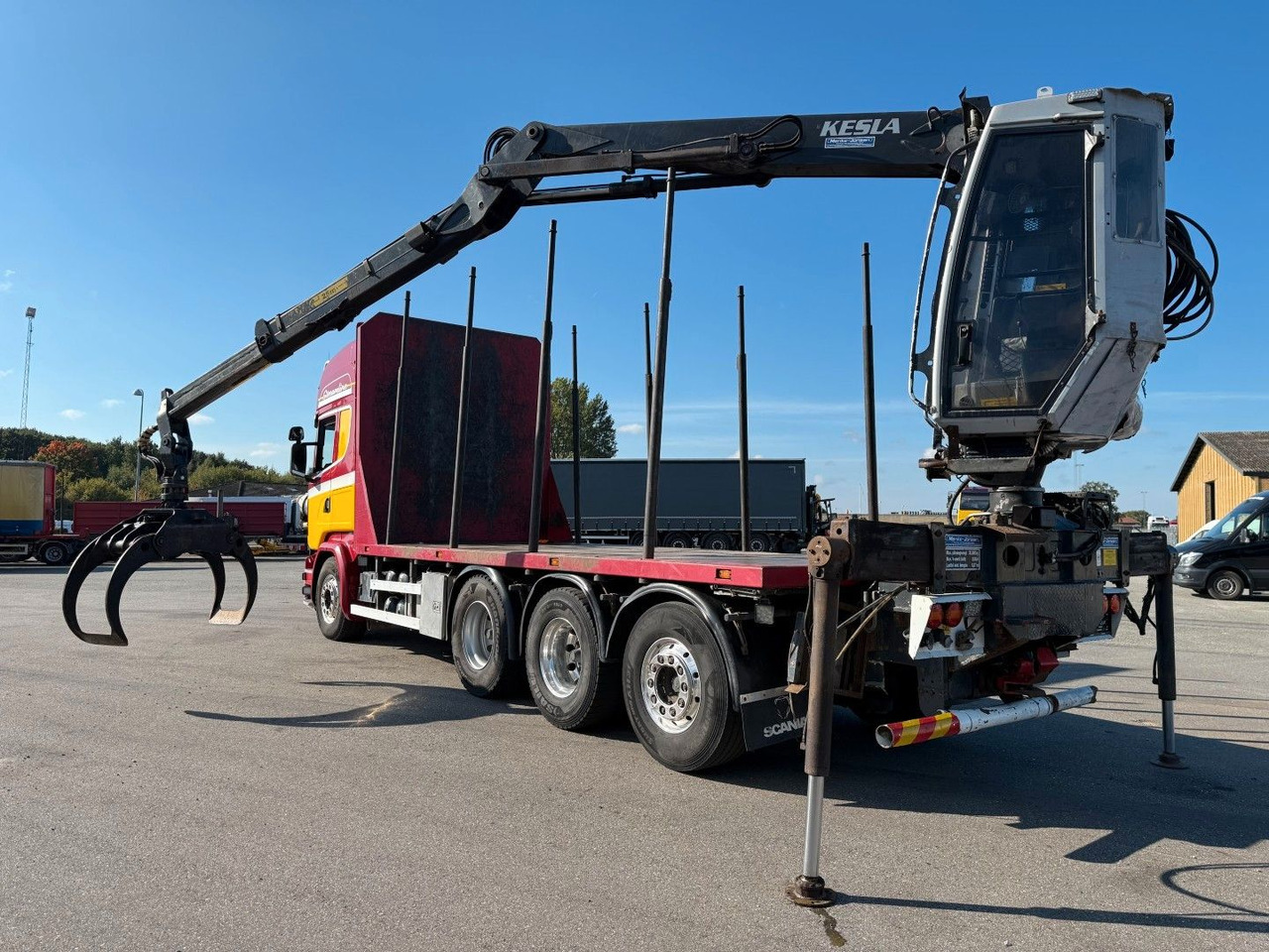 Scania R580 V8 8x4*4 Crane Kesla 21127 / Woodtransport - Tovornjak z dvigalom: slika 4 Scania R580 V8 8x4*4 Crane Kesla 21127 / Woodtransport - Tovornjak z dvigalom: slika 4