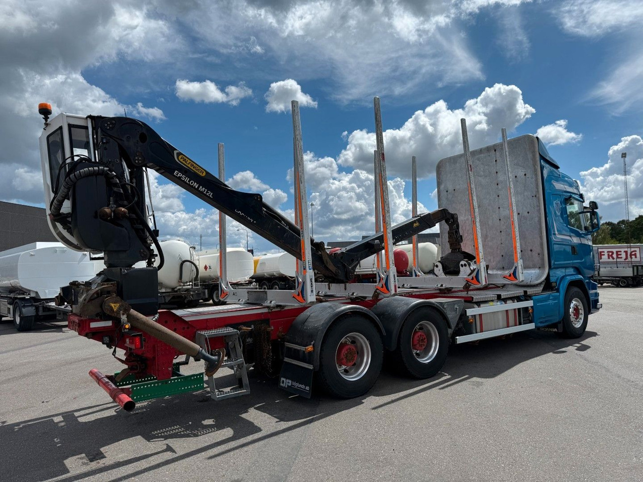 Scania R730 V8 6x4 Palfinger Epsilon M12L80 / Holz - Tovornjak za prevoz lesa, Tovornjak z dvigalom: slika 3 Scania R730 V8 6x4 Palfinger Epsilon M12L80 / Holz - Tovornjak za prevoz lesa, Tovornjak z dvigalom: slika 3