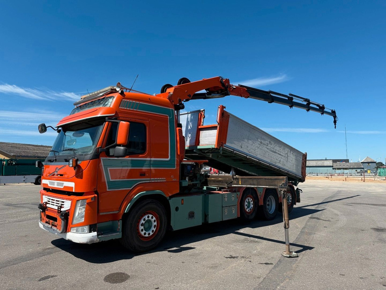 Volvo FM500 8x2*6 Crane HMF 2620 K5 Pendel Tipper - Tovornjak z dvigalom: slika 1 Volvo FM500 8x2*6 Crane HMF 2620 K5 Pendel Tipper - Tovornjak z dvigalom: slika 1