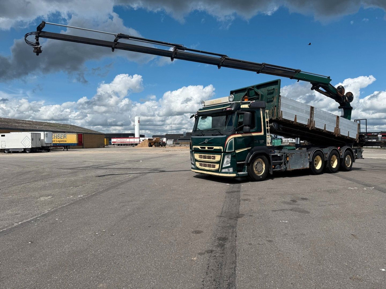Volvo FM500 8x4*4 Tipper / Crane HMF2620-K5 - Tovornjak prekucnik, Tovornjak z dvigalom: slika 2 Volvo FM500 8x4*4 Tipper / Crane HMF2620-K5 - Tovornjak prekucnik, Tovornjak z dvigalom: slika 2