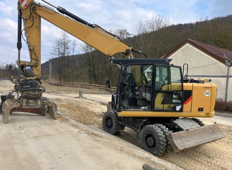 Caterpillar M316F - Bager na kolesih: slika 1 Caterpillar M316F - Bager na kolesih: slika 1