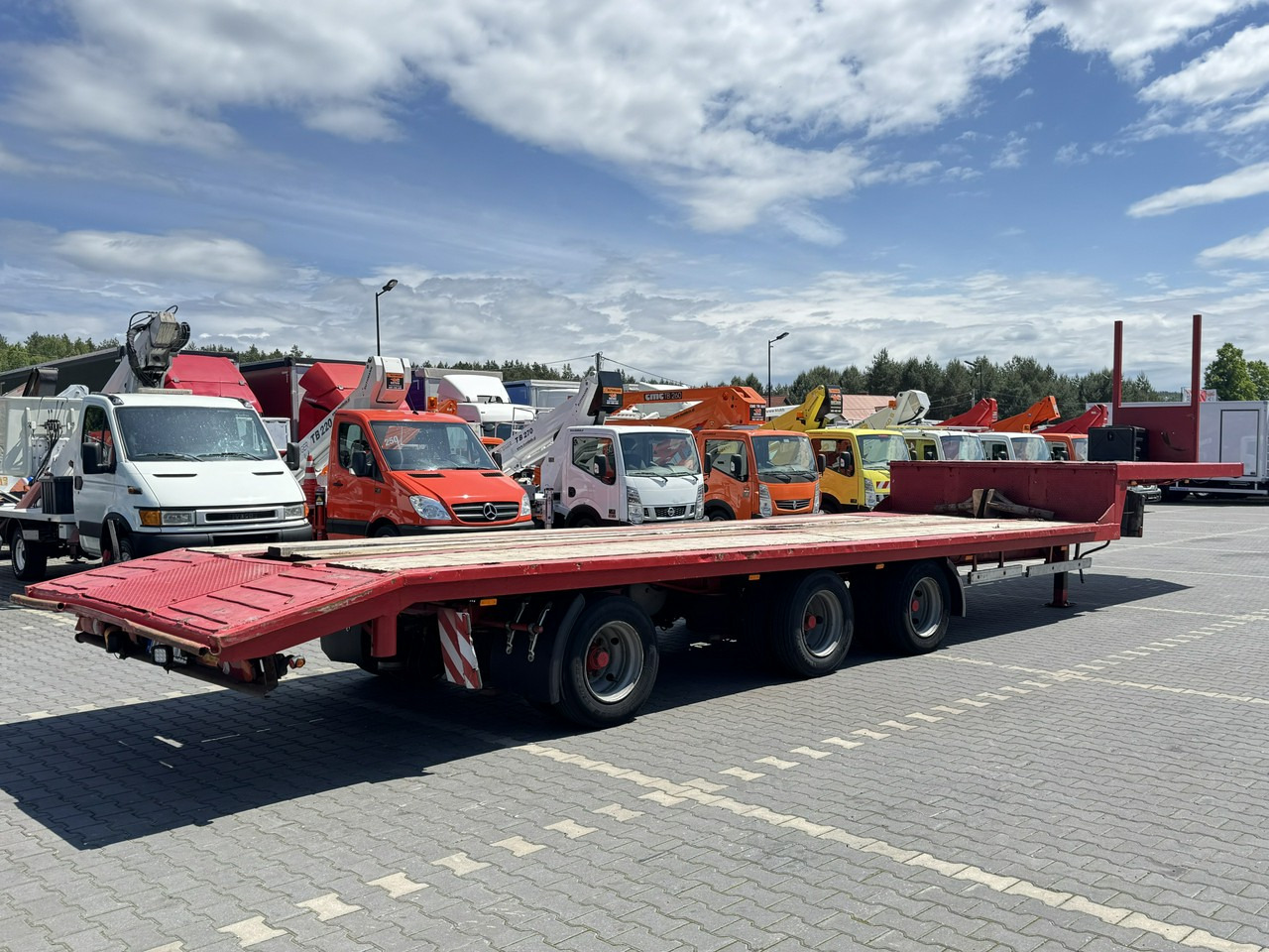 Blumhardt Niskopodwozie SAL 40.24 3-Osie BPW Tylna Skrętna - Nizko noseča polprikolica: slika 3 Blumhardt Niskopodwozie SAL 40.24 3-Osie BPW Tylna Skrętna - Nizko noseča polprikolica: slika 3