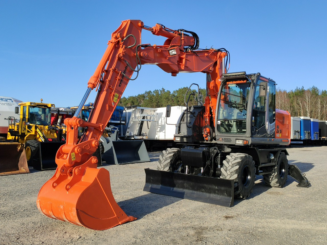 Hitachi ZX140 Koparka Kołowa - Bager na kolesih: slika 4 Hitachi ZX140 Koparka Kołowa - Bager na kolesih: slika 4
