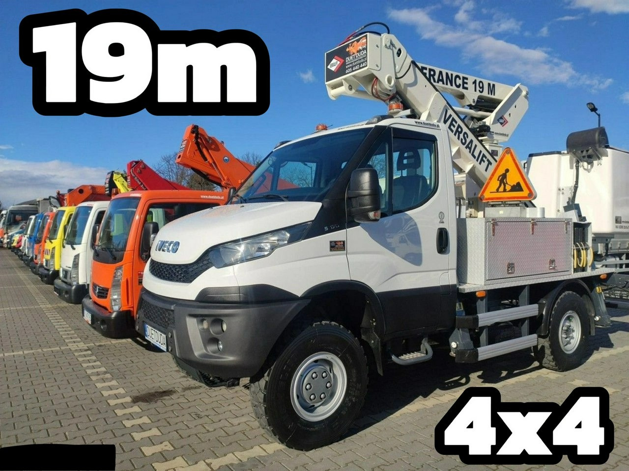 Iveco Daily 55S17W 4x4 Zwyżka 19m Versalift Lat 55 TB Time France - Dvižna ploščad montirana na tovornjak: slika 1 Iveco Daily 55S17W 4x4 Zwyżka 19m Versalift Lat 55 TB Time France - Dvižna ploščad montirana na tovornjak: slika 1