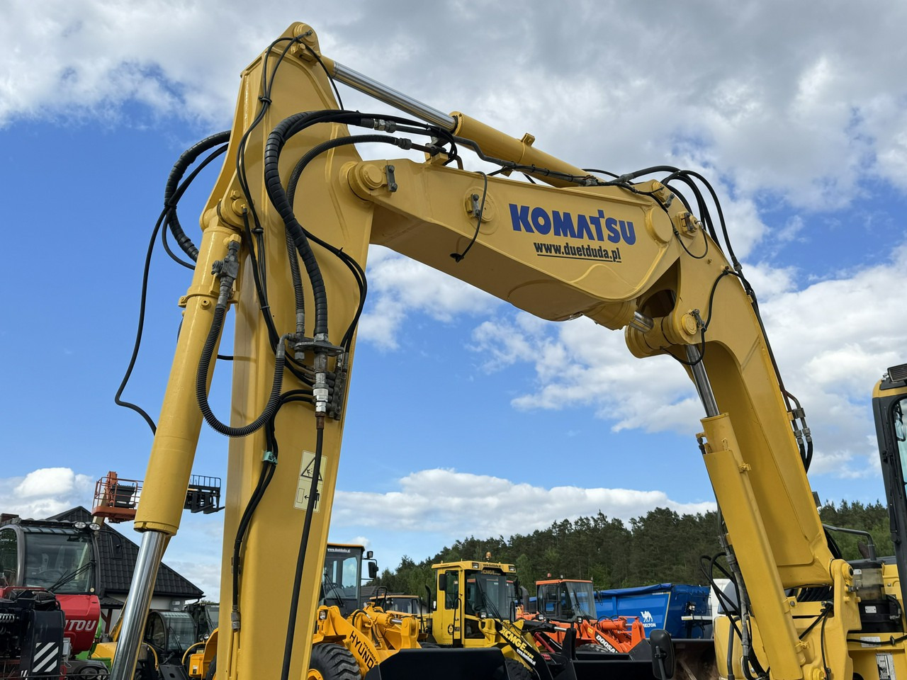 Bager na kolesih Komatsu PW 98 MR 8 Pług + Podpory 10ton Szybkozłącze: slika 6 Bager na kolesih Komatsu PW 98 MR 8 Pług + Podpory 10ton Szybkozłącze: slika 6