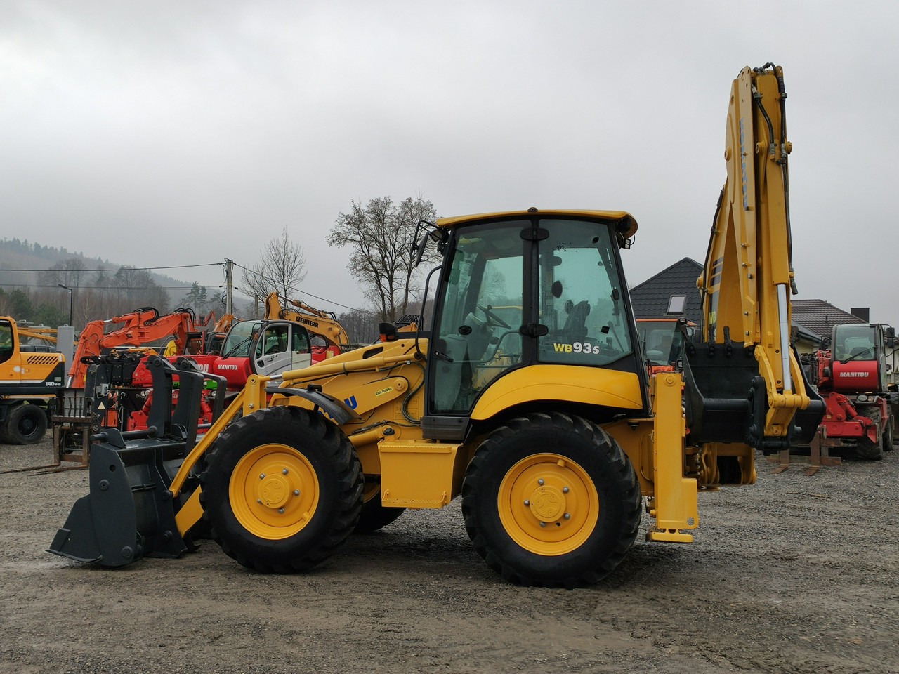 Komatsu WB 93S-5E0 Bez Luzów Zadbana Sprawna Super Stan !!! - Bager nakladalec: slika 5 Komatsu WB 93S-5E0 Bez Luzów Zadbana Sprawna Super Stan !!! - Bager nakladalec: slika 5