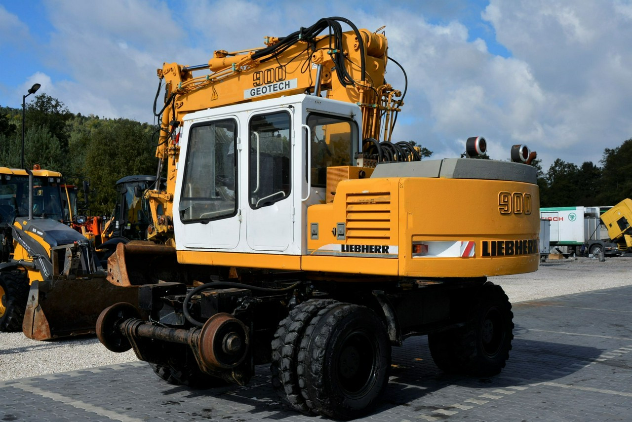 Liebherr A 900 ZW Litronic Koparka + Kolej - Bager na kolesih: slika 5 Liebherr A 900 ZW Litronic Koparka + Kolej - Bager na kolesih: slika 5
