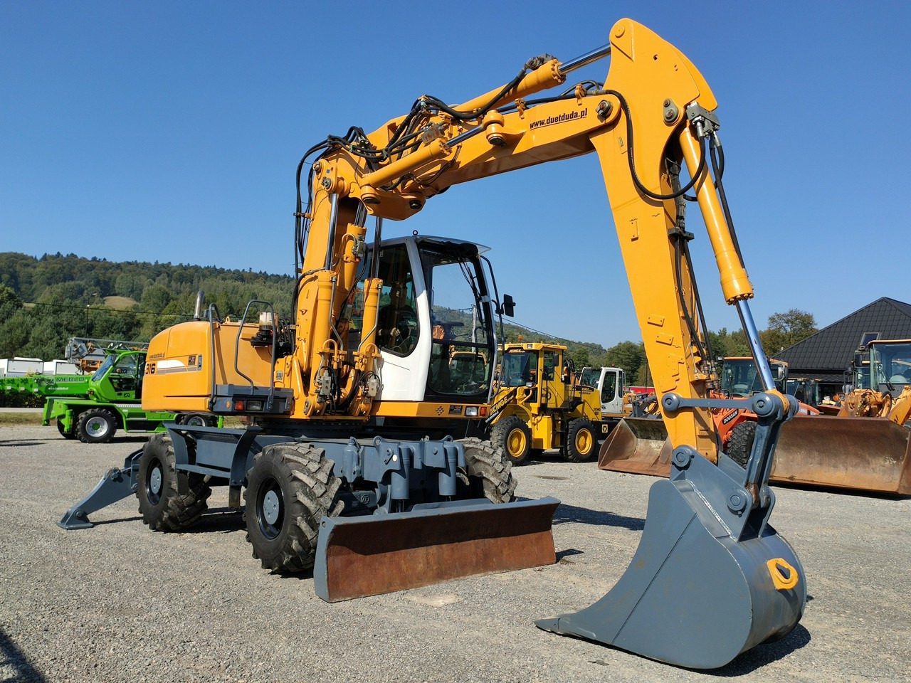 Liebherr A316 Maszyna po Pełnym Tulejowaniu Bez Luzów i Wycieków - Bager na kolesih: slika 5 Liebherr A316 Maszyna po Pełnym Tulejowaniu Bez Luzów i Wycieków - Bager na kolesih: slika 5