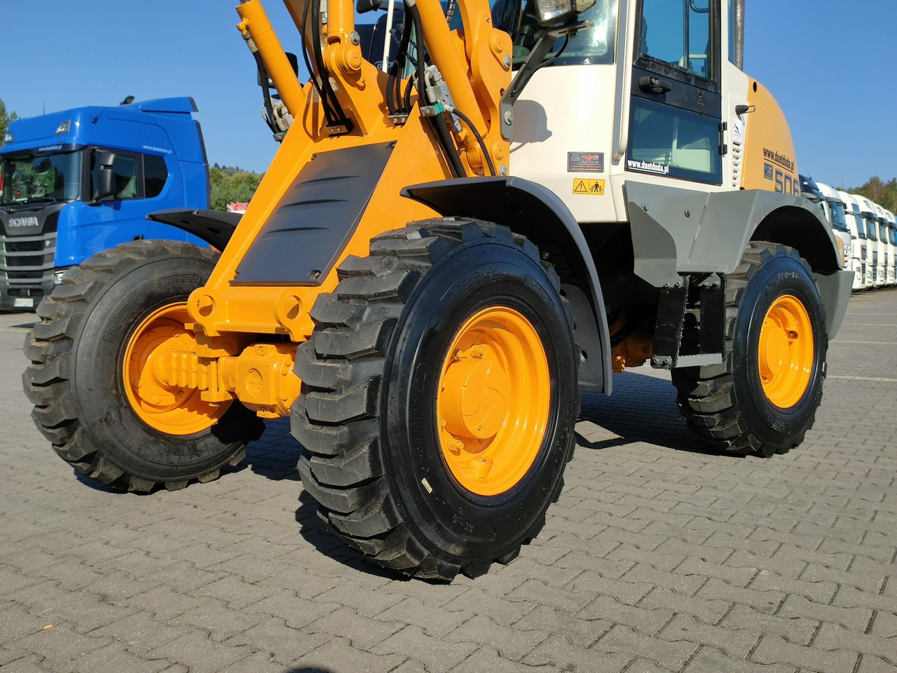 Liebherr L 506 STEREO Szybkozłącze / Łyżka Krokodyl + Widły Waga 6300kg - Zgibni nakladalnik: slika 5 Liebherr L 506 STEREO Szybkozłącze / Łyżka Krokodyl + Widły Waga 6300kg - Zgibni nakladalnik: slika 5