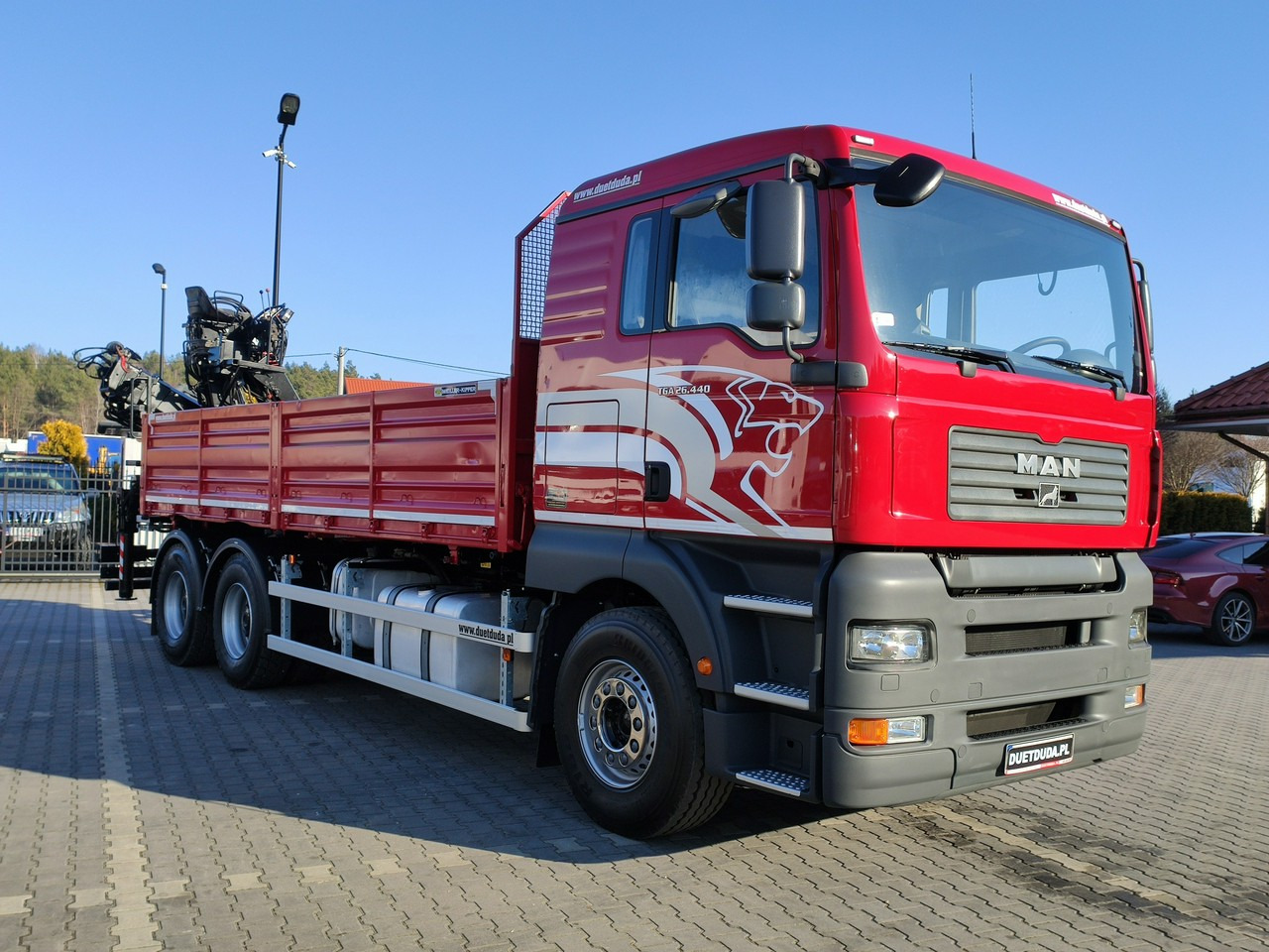 Tovornjak prekucnik, Tovornjak z dvigalom MAN Man 26.440 6x4 HDS HIAB 166 B-3 DUO Wywrotka Meiller 2-stronna: slika 17