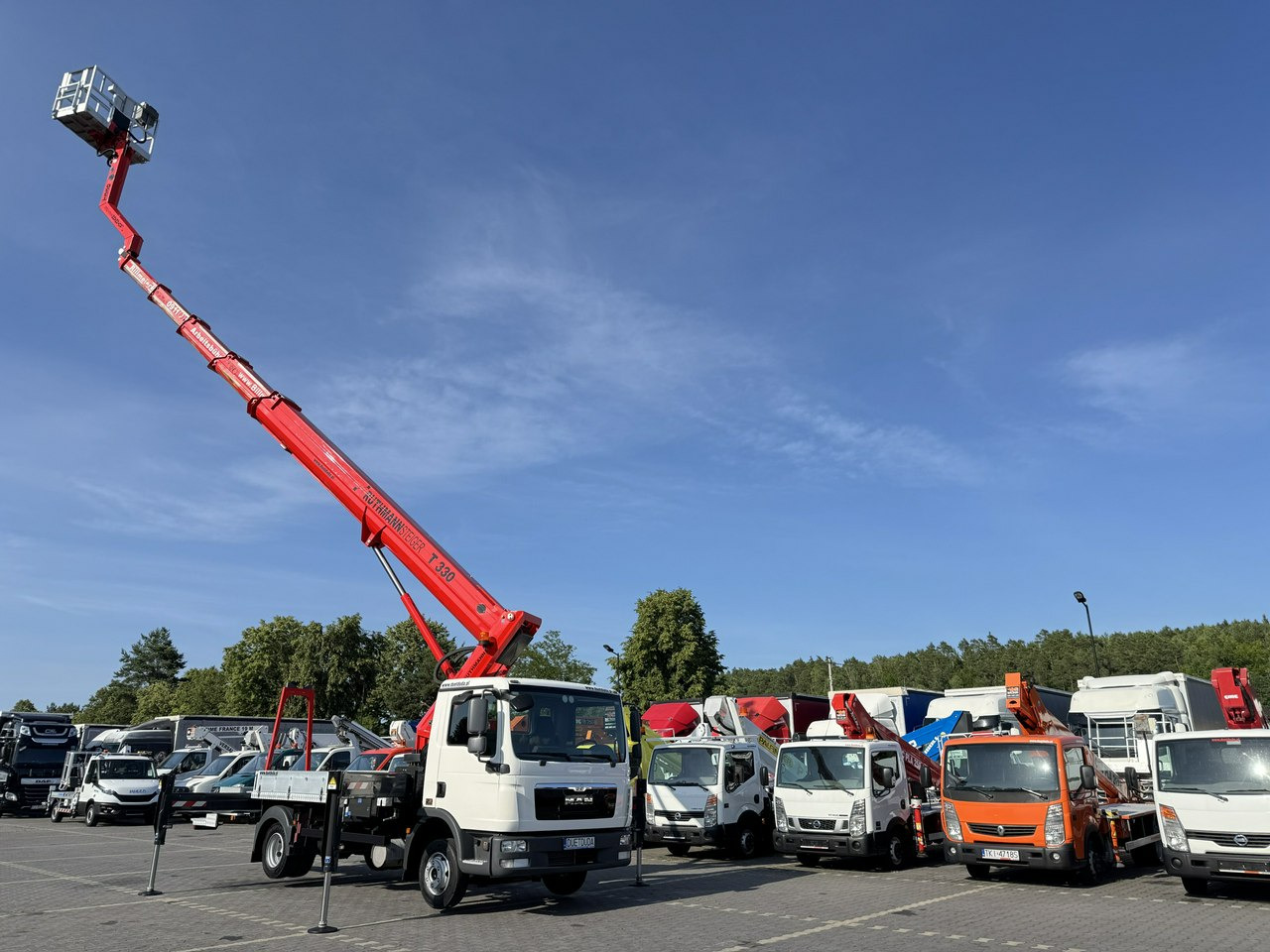 MAN TGL 7.150 Zwyżka Ruthmann T330 33-Metry DMC 7500KG 21m w Bok - Dvižna ploščad montirana na tovornjak: slika 5 MAN TGL 7.150 Zwyżka Ruthmann T330 33-Metry DMC 7500KG 21m w Bok - Dvižna ploščad montirana na tovornjak: slika 5