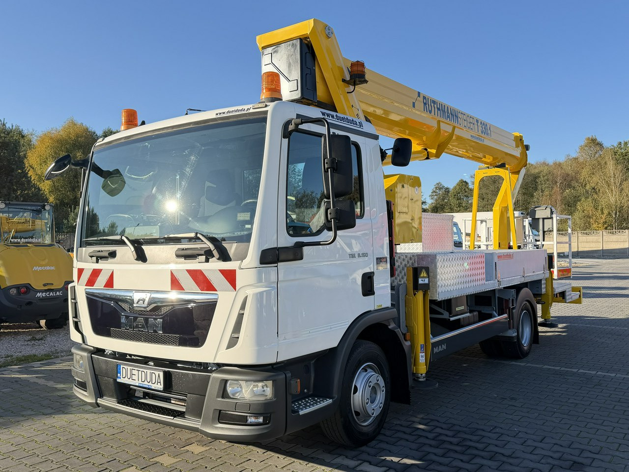MAN TGL 7.150 Zwyżka Ruthmann T330 33-Metry w bok 21m Mały przebieg - Dvižna ploščad montirana na tovornjak: slika 5 MAN TGL 7.150 Zwyżka Ruthmann T330 33-Metry w bok 21m Mały przebieg - Dvižna ploščad montirana na tovornjak: slika 5