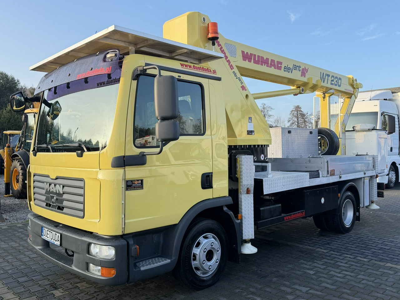 MAN TGL 8.210 Zwyżka WUMAG WT 230 23m w bok 18m podnośnik - Dvižna ploščad montirana na tovornjak: slika 4 MAN TGL 8.210 Zwyżka WUMAG WT 230 23m w bok 18m podnośnik - Dvižna ploščad montirana na tovornjak: slika 4