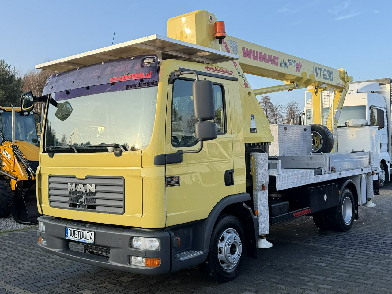 MAN TGL 8.210 Zwyżka WUMAG WT 230 23m w bok 18m podnośnik - Dvižna ploščad montirana na tovornjak: slika 3 MAN TGL 8.210 Zwyżka WUMAG WT 230 23m w bok 18m podnośnik - Dvižna ploščad montirana na tovornjak: slika 3