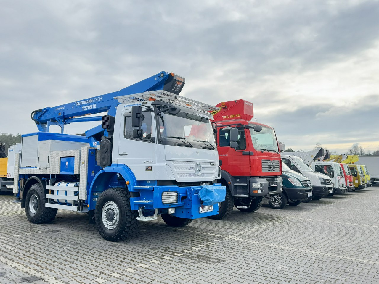 Mercedes AXOR 1829 4x4 Zwyżka RUTHMANN STEIGER T270S16 Podnośnik Koszowy - Dvižna ploščad montirana na tovornjak: slika 5 Mercedes AXOR 1829 4x4 Zwyżka RUTHMANN STEIGER T270S16 Podnośnik Koszowy - Dvižna ploščad montirana na tovornjak: slika 5