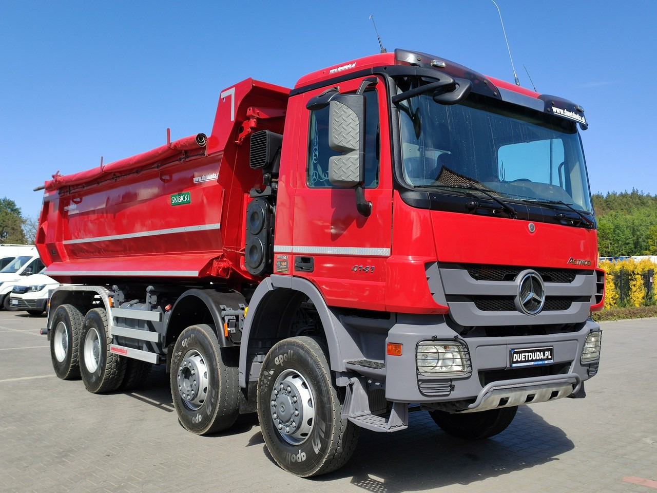 Mercedes Actros 4141 8x6 Wywrot SKIBICKI Automat EPS ze Sprzegłem !!! - Tovornjak prekucnik: slika 2 Mercedes Actros 4141 8x6 Wywrot SKIBICKI Automat EPS ze Sprzegłem !!! - Tovornjak prekucnik: slika 2