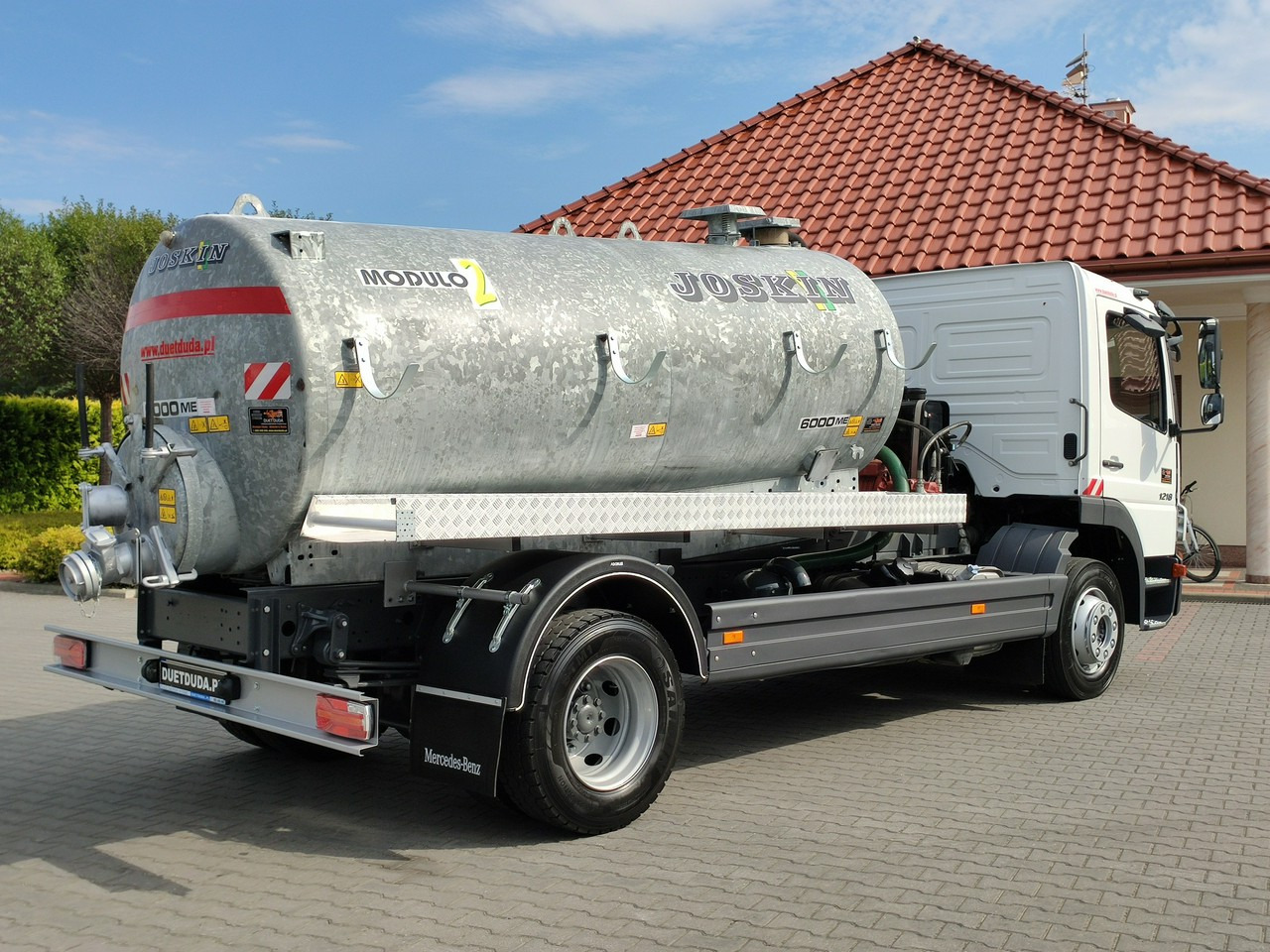 Mercedes Atego 1218 Asenizacyjny Szambiarka Beczka Szambowóz Poj.6m 2019r - Vakuumski tovornjak: slika 3 Mercedes Atego 1218 Asenizacyjny Szambiarka Beczka Szambowóz Poj.6m 2019r - Vakuumski tovornjak: slika 3