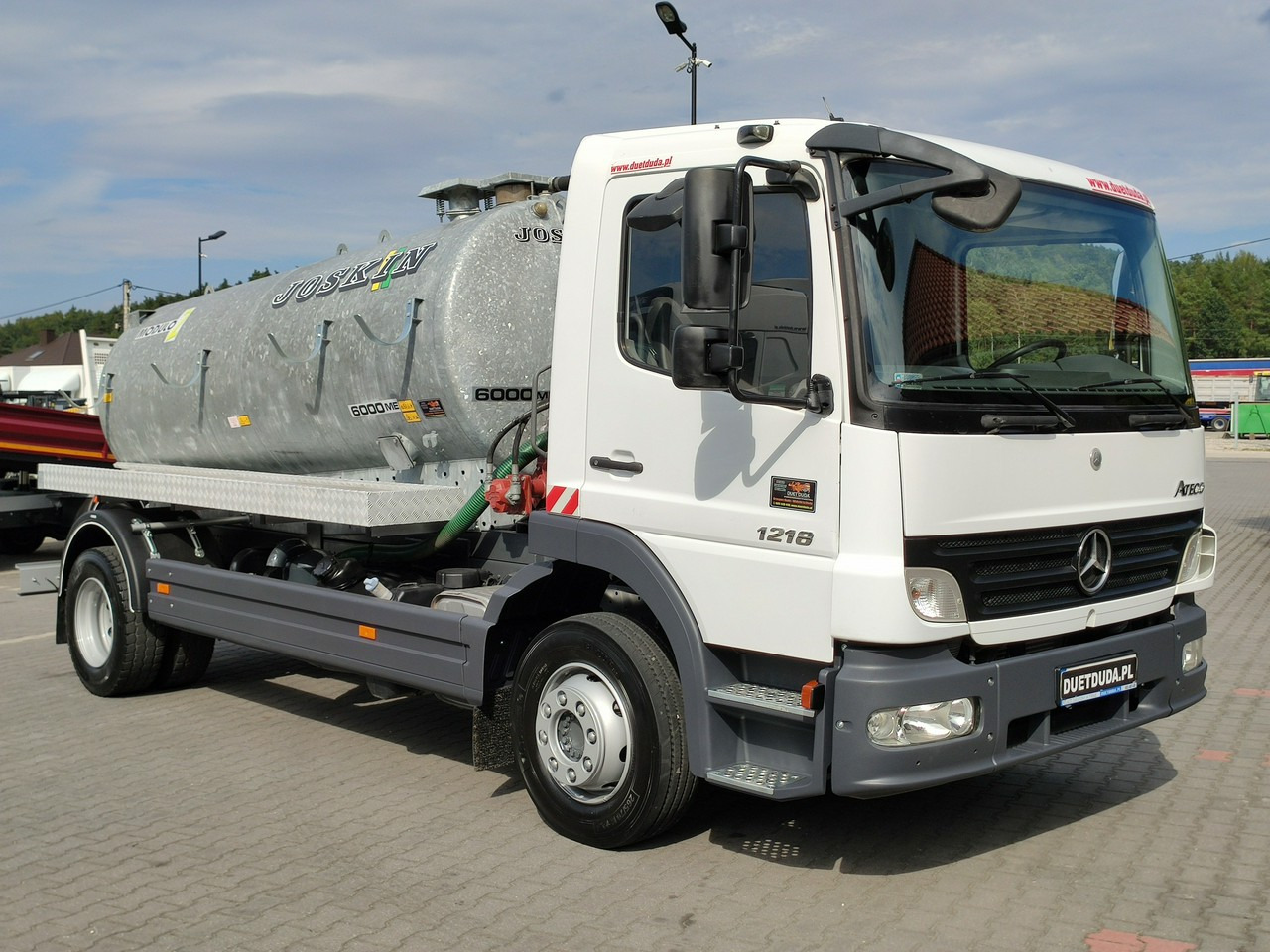 Mercedes Atego 1218 Asenizacyjny Szambiarka Beczka Szambowóz Poj.6m 2019r - Vakuumski tovornjak: slika 2 Mercedes Atego 1218 Asenizacyjny Szambiarka Beczka Szambowóz Poj.6m 2019r - Vakuumski tovornjak: slika 2
