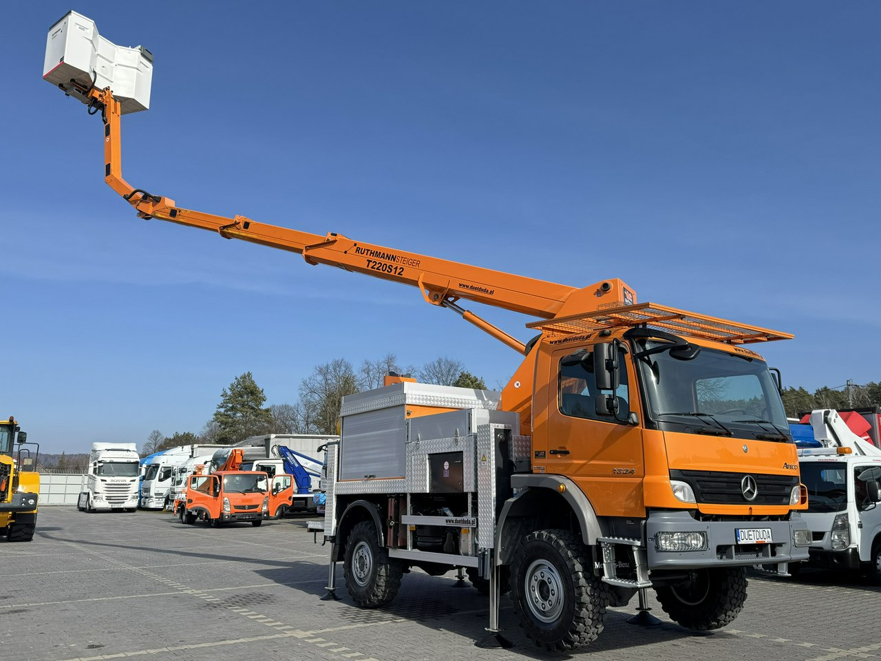 Mercedes Atego 1324 4x4 Zwyżka RUTHMANN STEIGER T220S12 Podnośnik Koszowy - Dvižna ploščad montirana na tovornjak: slika 2 Mercedes Atego 1324 4x4 Zwyżka RUTHMANN STEIGER T220S12 Podnośnik Koszowy - Dvižna ploščad montirana na tovornjak: slika 2