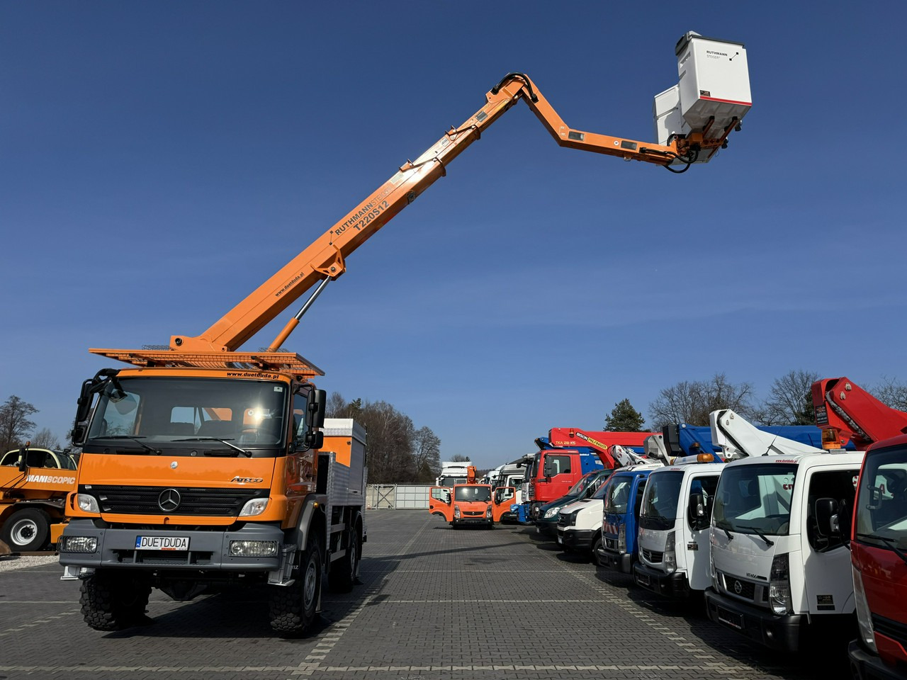 Mercedes Atego 1324 4x4 Zwyżka RUTHMANN STEIGER T220S12 Podnośnik Koszowy - Dvižna ploščad montirana na tovornjak: slika 3 Mercedes Atego 1324 4x4 Zwyżka RUTHMANN STEIGER T220S12 Podnośnik Koszowy - Dvižna ploščad montirana na tovornjak: slika 3