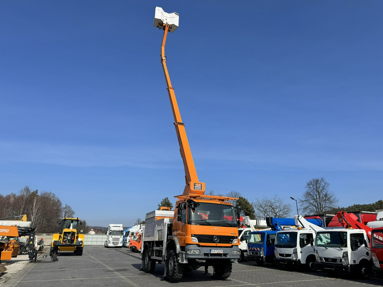 Mercedes Atego 1324 4x4 Zwyżka RUTHMANN STEIGER T220S12 Podnośnik Koszowy - Dvižna ploščad montirana na tovornjak: slika 4 Mercedes Atego 1324 4x4 Zwyżka RUTHMANN STEIGER T220S12 Podnośnik Koszowy - Dvižna ploščad montirana na tovornjak: slika 4