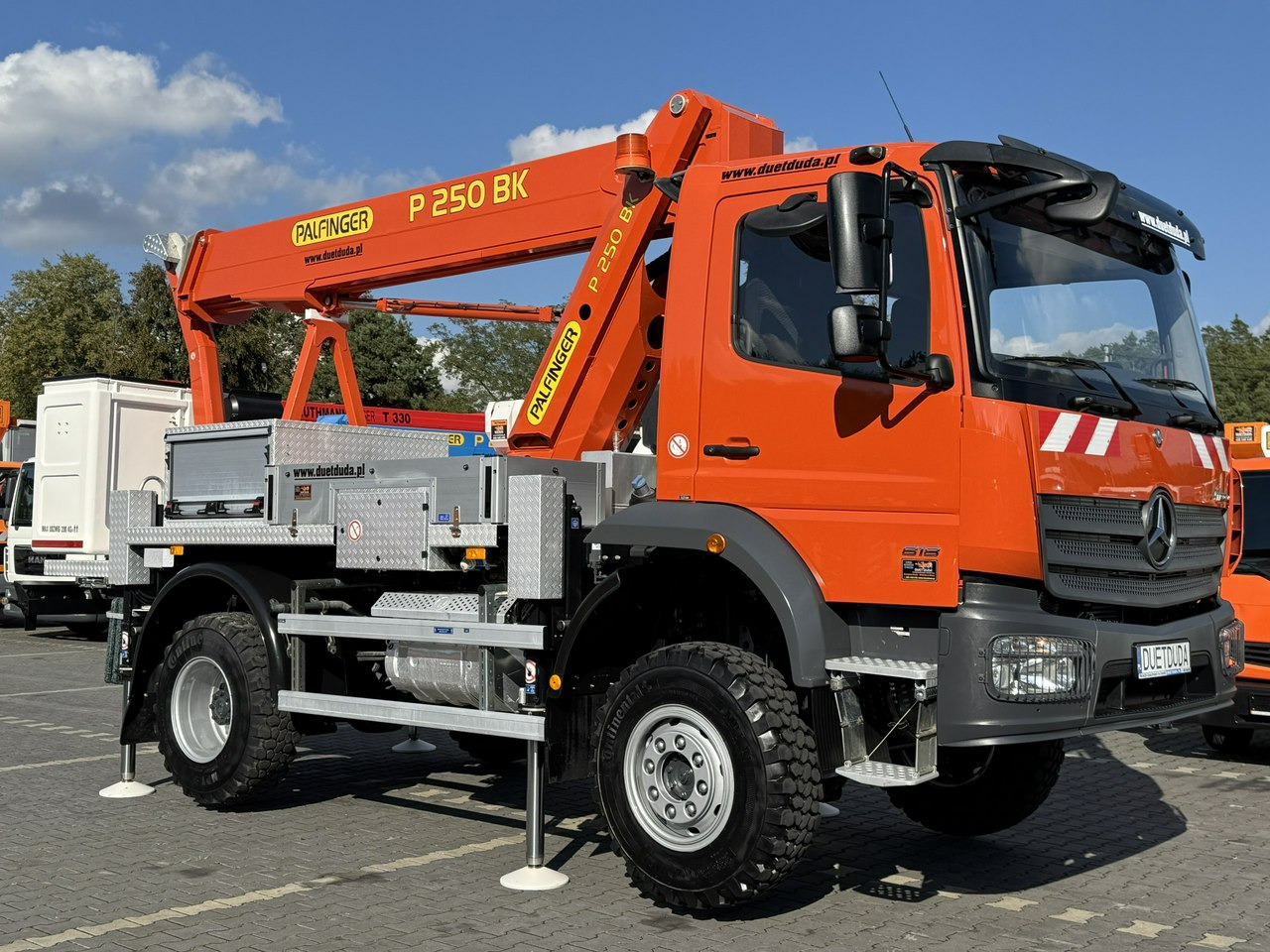 Dvižna ploščad montirana na tovornjak Mercedes Atego 818 E6 4x4 Zwyżka PALFINGER P250 BK Podnośnik Koszowy: slika 7 Dvižna ploščad montirana na tovornjak Mercedes Atego 818 E6 4x4 Zwyżka PALFINGER P250 BK Podnośnik Koszowy: slika 7