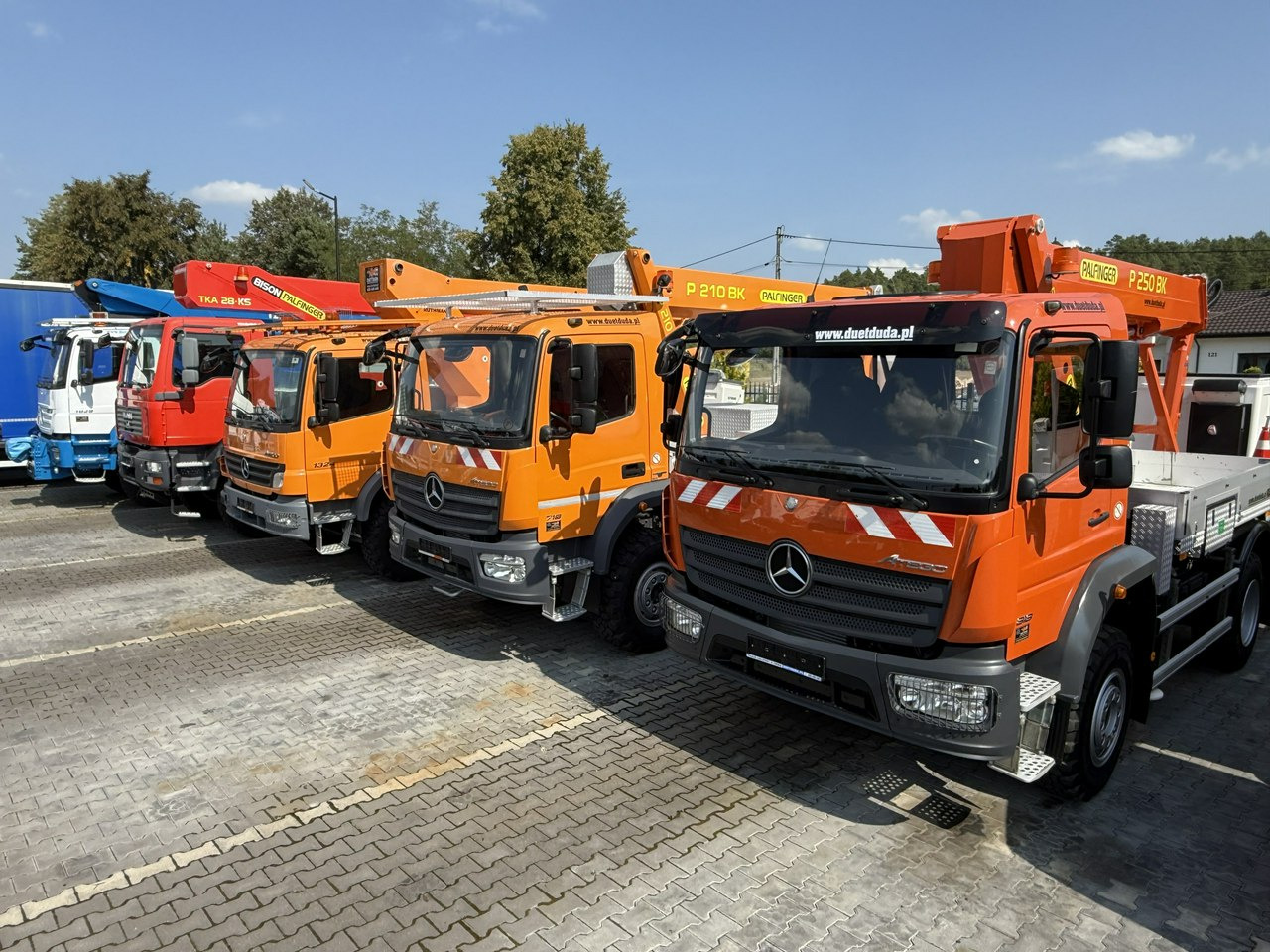 Mercedes Atego 818 E6 4x4 Zwyżka PALFINGER P250 BK Podnośnik Koszowy - Dvižna ploščad montirana na tovornjak: slika 3 Mercedes Atego 818 E6 4x4 Zwyżka PALFINGER P250 BK Podnośnik Koszowy - Dvižna ploščad montirana na tovornjak: slika 3
