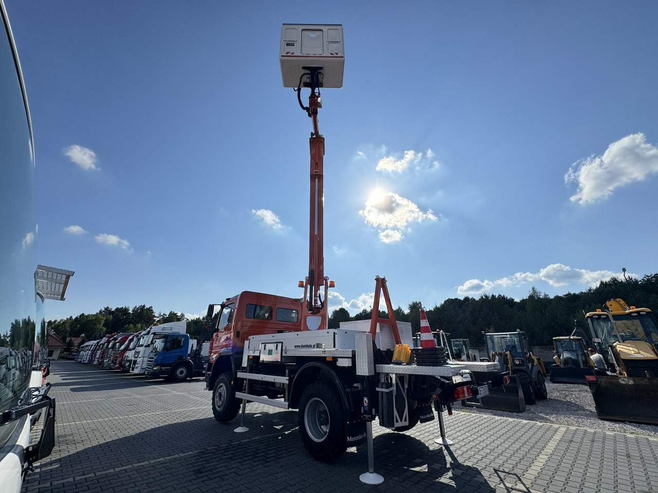Dvižna ploščad montirana na tovornjak Mercedes Atego 818 E6 4x4 Zwyżka PALFINGER P250 BK Podnośnik Koszowy: slika 22 Dvižna ploščad montirana na tovornjak Mercedes Atego 818 E6 4x4 Zwyżka PALFINGER P250 BK Podnośnik Koszowy: slika 22
