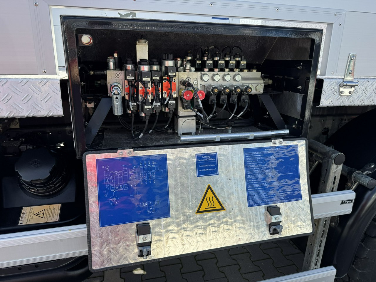 Dvižna ploščad montirana na tovornjak Mercedes Atego 818 E6 4x4 Zwyżka PALFINGER P250 BK Podnośnik Koszowy: slika 20 Dvižna ploščad montirana na tovornjak Mercedes Atego 818 E6 4x4 Zwyżka PALFINGER P250 BK Podnośnik Koszowy: slika 20