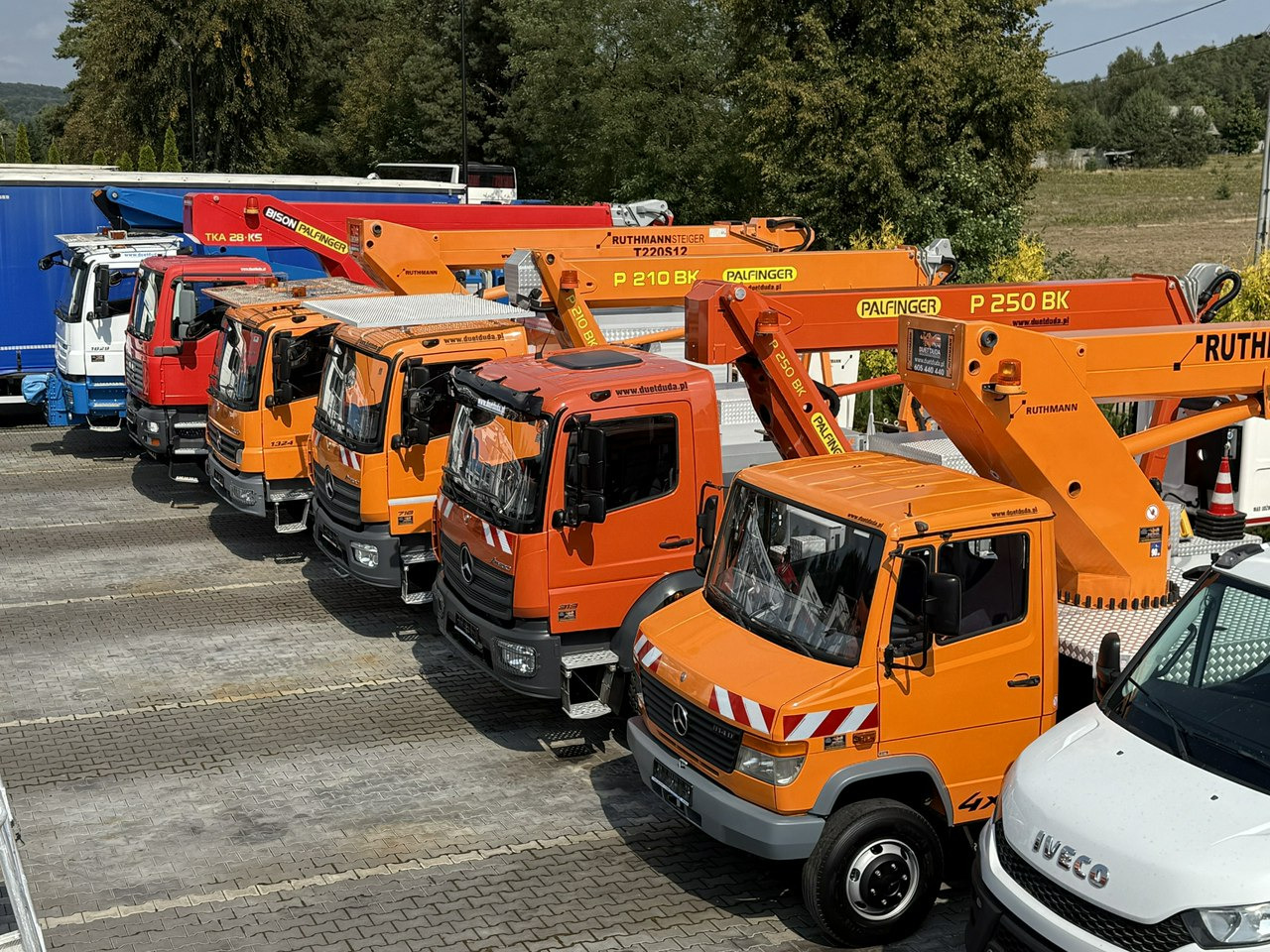 Mercedes Atego 818 E6 4x4 Zwyżka PALFINGER P250 BK Podnośnik Koszowy - Dvižna ploščad montirana na tovornjak: slika 4 Mercedes Atego 818 E6 4x4 Zwyżka PALFINGER P250 BK Podnośnik Koszowy - Dvižna ploščad montirana na tovornjak: slika 4