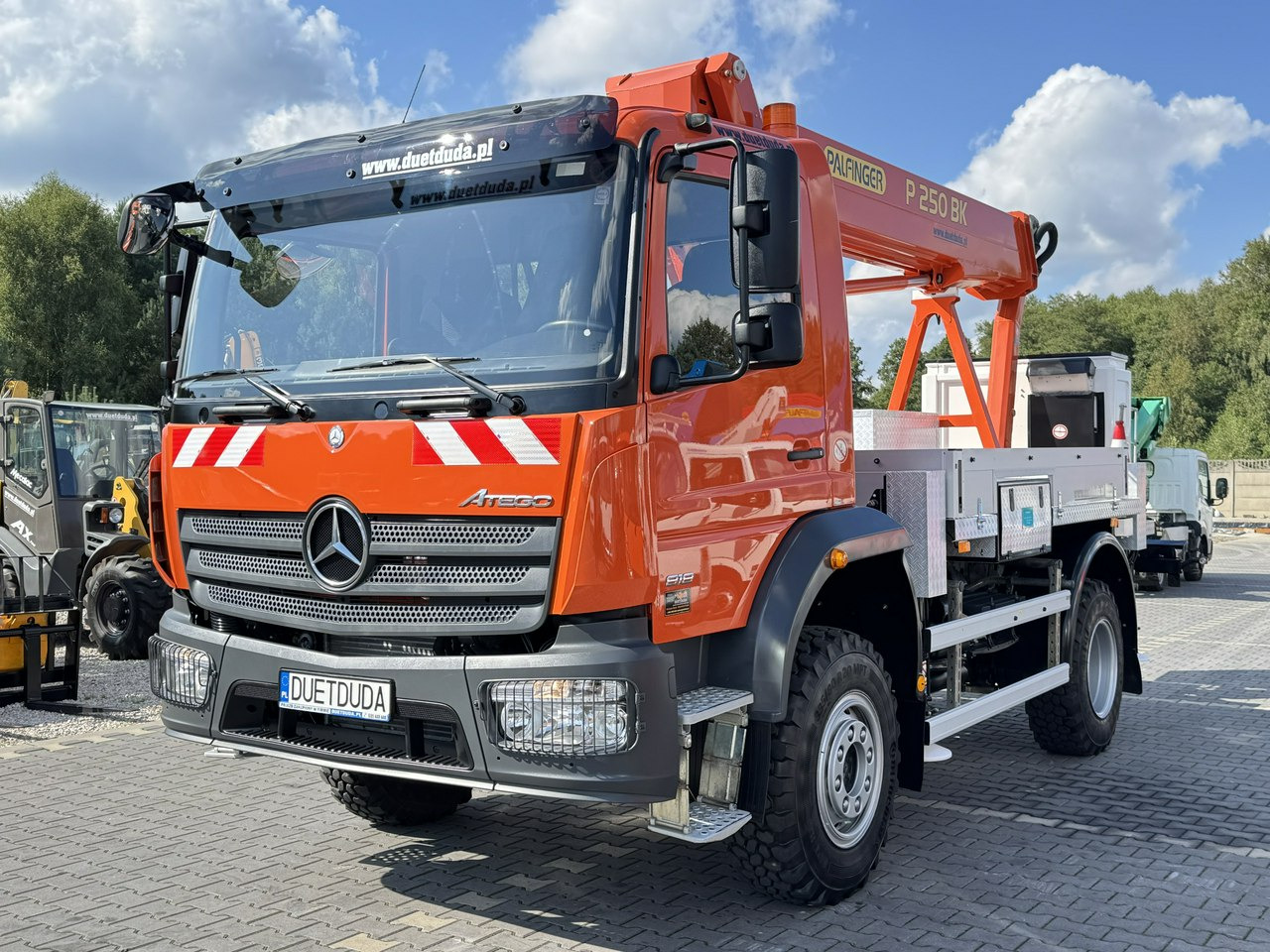 Dvižna ploščad montirana na tovornjak Mercedes Atego 818 E6 4x4 Zwyżka PALFINGER P250 BK Podnośnik Koszowy: slika 14 Dvižna ploščad montirana na tovornjak Mercedes Atego 818 E6 4x4 Zwyżka PALFINGER P250 BK Podnośnik Koszowy: slika 14