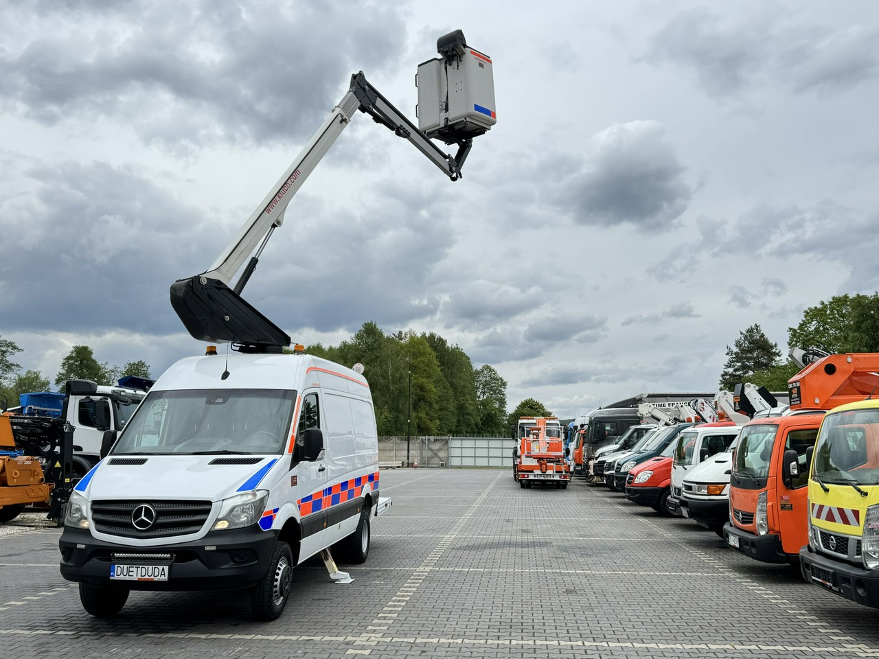 Mercedes Sprinter Zwyżka Podnośnik Koszowy KLUBB K42P UDT WUMAG GSR - Dvižna ploščad montirana na tovornjak: slika 4 Mercedes Sprinter Zwyżka Podnośnik Koszowy KLUBB K42P UDT WUMAG GSR - Dvižna ploščad montirana na tovornjak: slika 4