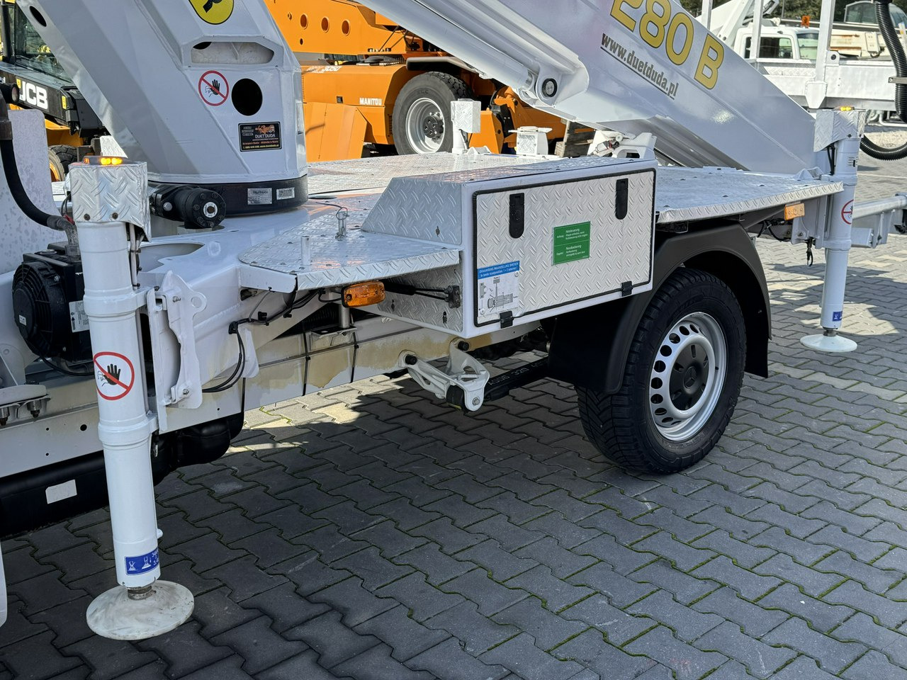 Mercedes Sprinter Zwyżka Podnośnik Koszowy PALFINGER P280 B UDT - Dvižna ploščad montirana na tovornjak: slika 3 Mercedes Sprinter Zwyżka Podnośnik Koszowy PALFINGER P280 B UDT - Dvižna ploščad montirana na tovornjak: slika 3