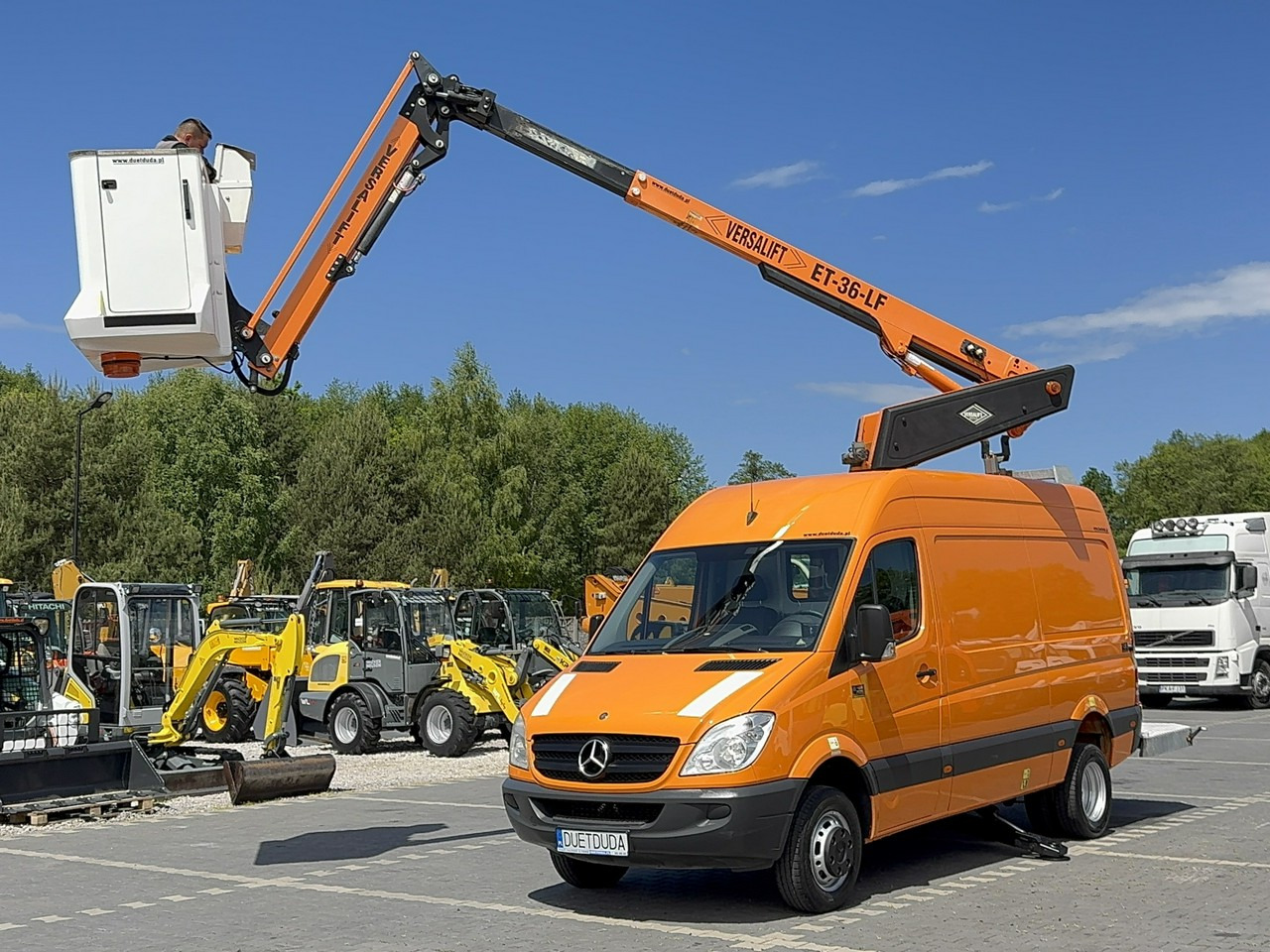 Mercedes Sprinter Zwyżka Podnośnik Koszowy VERSALIFT KLUBB ET-36-LF UDT - Dvižna ploščad montirana na tovornjak: slika 4 Mercedes Sprinter Zwyżka Podnośnik Koszowy VERSALIFT KLUBB ET-36-LF UDT - Dvižna ploščad montirana na tovornjak: slika 4