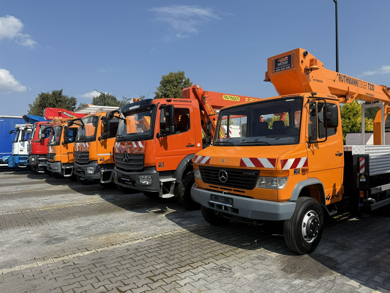 Mercedes Vario 814 D 4x4 Zwyżka RUTHMANN STEIGER T220 Podnośnik Koszowy - Dvižna ploščad montirana na tovornjak: slika 3 Mercedes Vario 814 D 4x4 Zwyżka RUTHMANN STEIGER T220 Podnośnik Koszowy - Dvižna ploščad montirana na tovornjak: slika 3