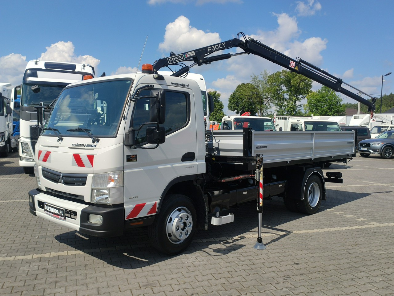 Tovornjak prekucnik Mitsubishi Canter Fuso 9C18 3.0/180KM Automat, HDS FASSI F30 Wywrotka 3-str: slika 20