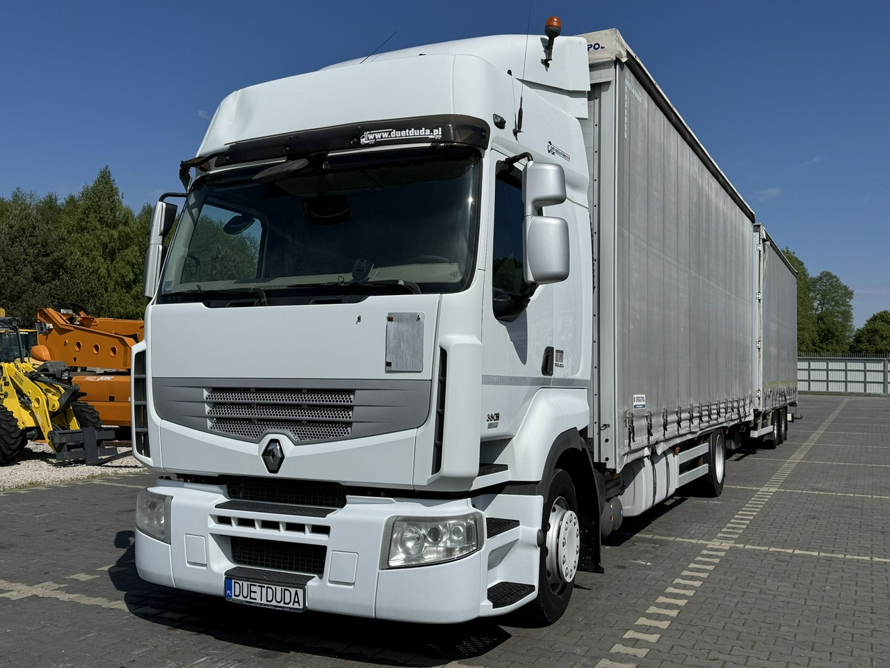 Renault Premium 380 DXi Euro 5 Firana 19 Palet Dach Zsuwany 18ton DMC - Tovornjak s ponjavo: slika 3 Renault Premium 380 DXi Euro 5 Firana 19 Palet Dach Zsuwany 18ton DMC - Tovornjak s ponjavo: slika 3