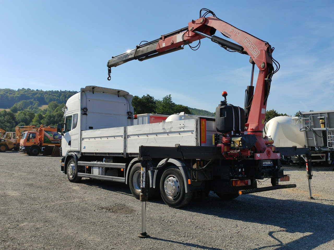 Scania 124L 420 6x2 Retarder HDS FASSI F170 Budowlanka - Tovornjak s kesonom, Tovornjak z dvigalom: slika 3 Scania 124L 420 6x2 Retarder HDS FASSI F170 Budowlanka - Tovornjak s kesonom, Tovornjak z dvigalom: slika 3