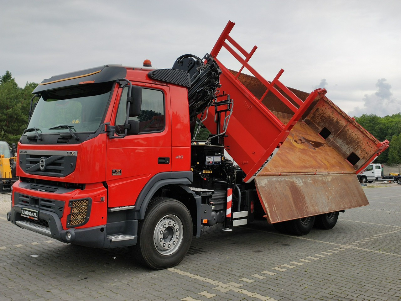 Volvo FMX 410 6x4 13L HDS Radiowy Hydroburta - Tovornjak prekucnik, Tovornjak z dvigalom: slika 5 Volvo FMX 410 6x4 13L HDS Radiowy Hydroburta - Tovornjak prekucnik, Tovornjak z dvigalom: slika 5
