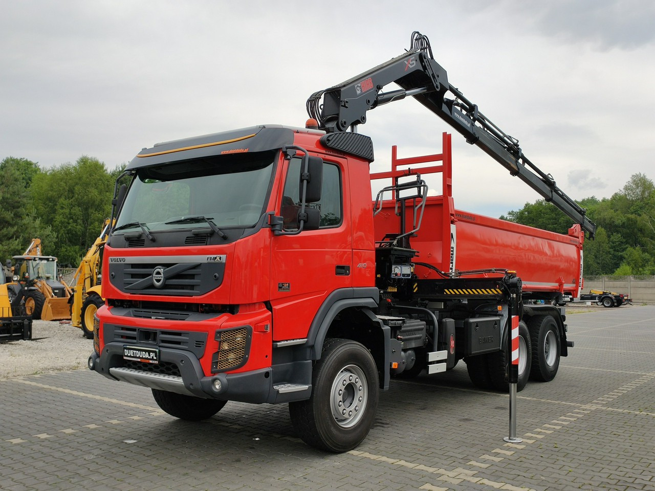 Volvo FMX 410 6x4 13L HDS Radiowy Hydroburta - Tovornjak prekucnik, Tovornjak z dvigalom: slika 1 Volvo FMX 410 6x4 13L HDS Radiowy Hydroburta - Tovornjak prekucnik, Tovornjak z dvigalom: slika 1