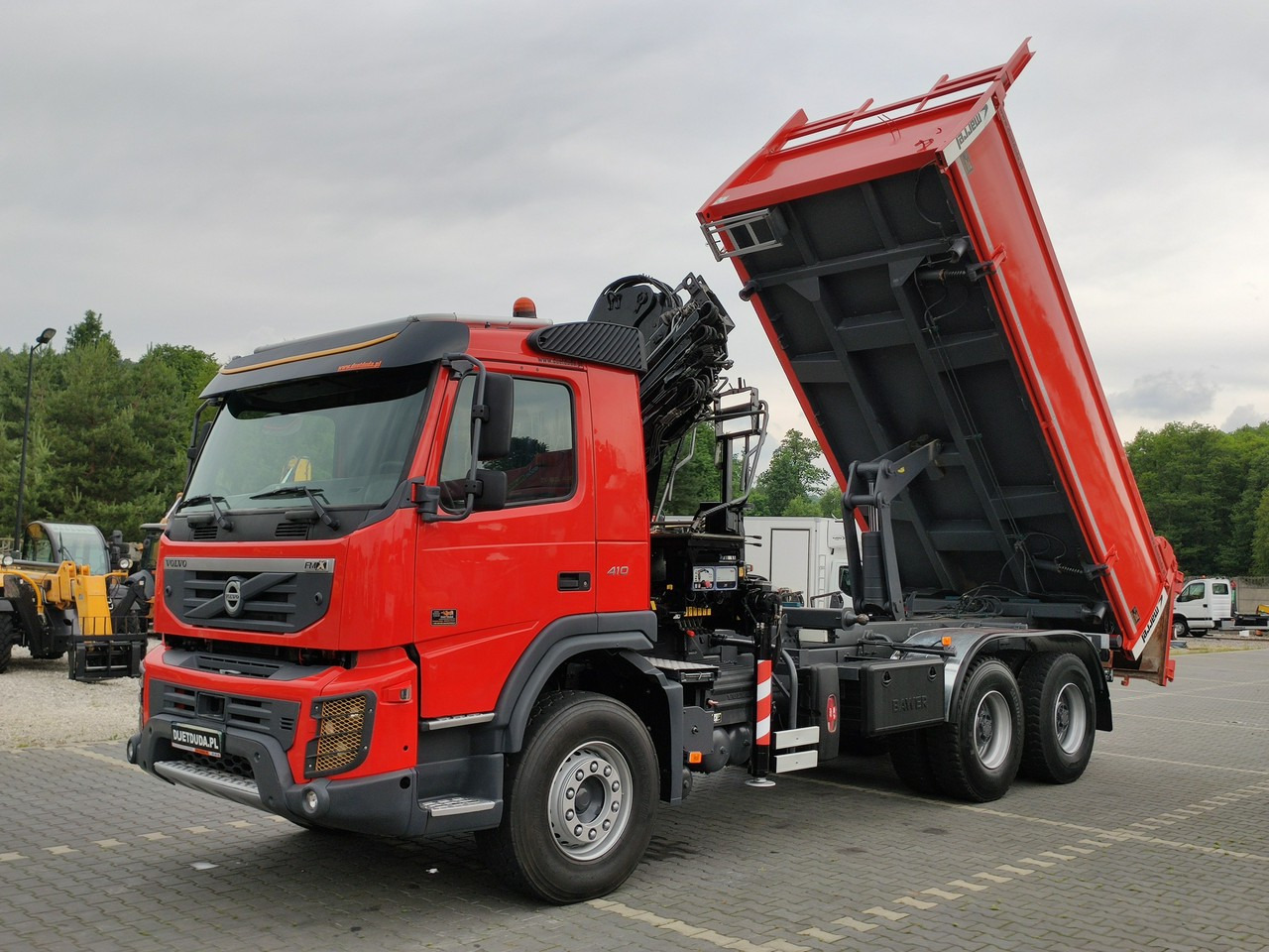 Volvo FMX 410 6x4 13L HDS Radiowy Hydroburta - Tovornjak prekucnik, Tovornjak z dvigalom: slika 3 Volvo FMX 410 6x4 13L HDS Radiowy Hydroburta - Tovornjak prekucnik, Tovornjak z dvigalom: slika 3