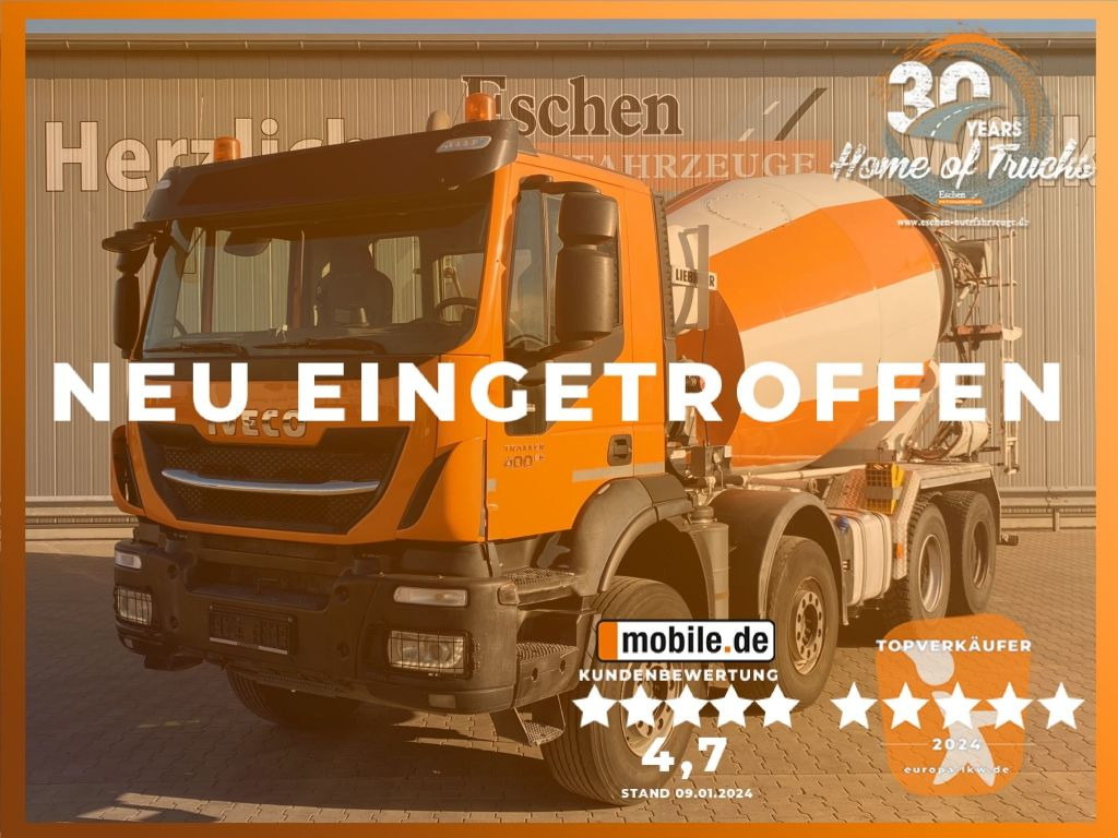 Iveco Trakker AD 340 TB 400/8x4 | 9m³ Liebherr*Navi*AC - Avtomešalec: slika 1 Iveco Trakker AD 340 TB 400/8x4 | 9m³ Liebherr*Navi*AC - Avtomešalec: slika 1