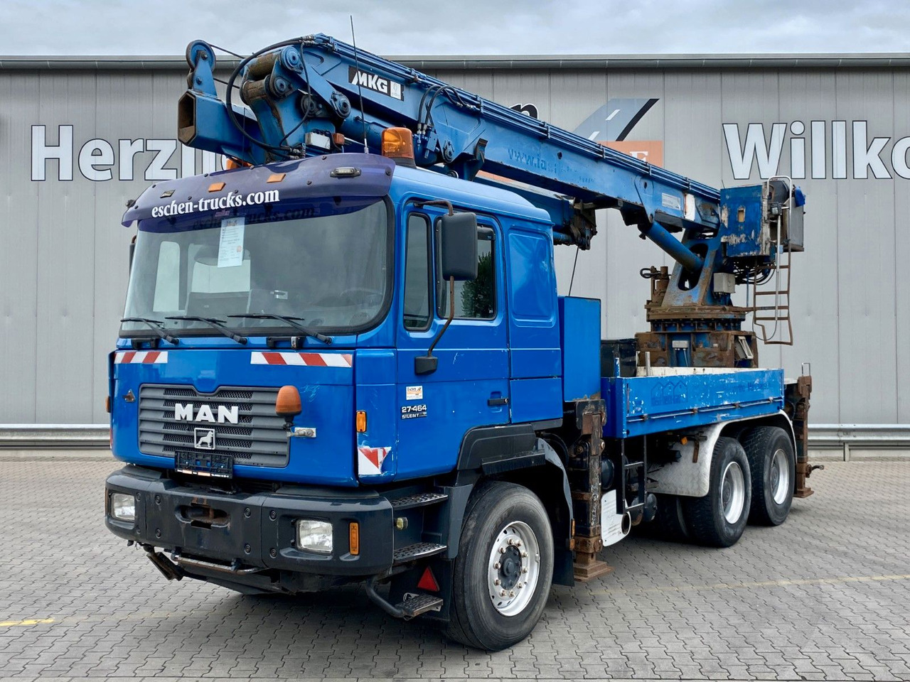 MAN 27.464 6x4 | MKG HMK 350a 2L*FUNK*Retarder*AHK - Tovornjak z dvigalom: slika 1 MAN 27.464 6x4 | MKG HMK 350a 2L*FUNK*Retarder*AHK - Tovornjak z dvigalom: slika 1