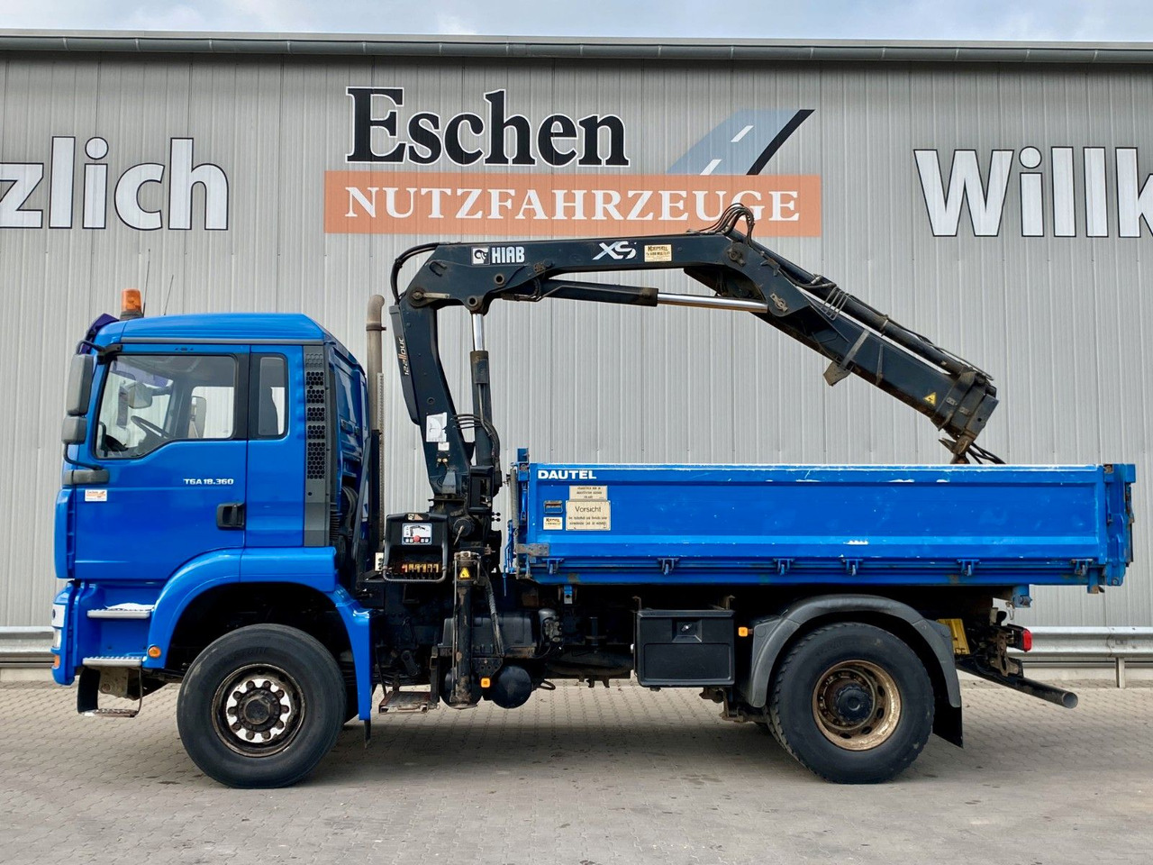 MAN TGA 18.360 4x4H BL Hiab Kran*Dautel Kipper*Klima - Tovornjak prekucnik, Tovornjak z dvigalom: slika 3 MAN TGA 18.360 4x4H BL Hiab Kran*Dautel Kipper*Klima - Tovornjak prekucnik, Tovornjak z dvigalom: slika 3
