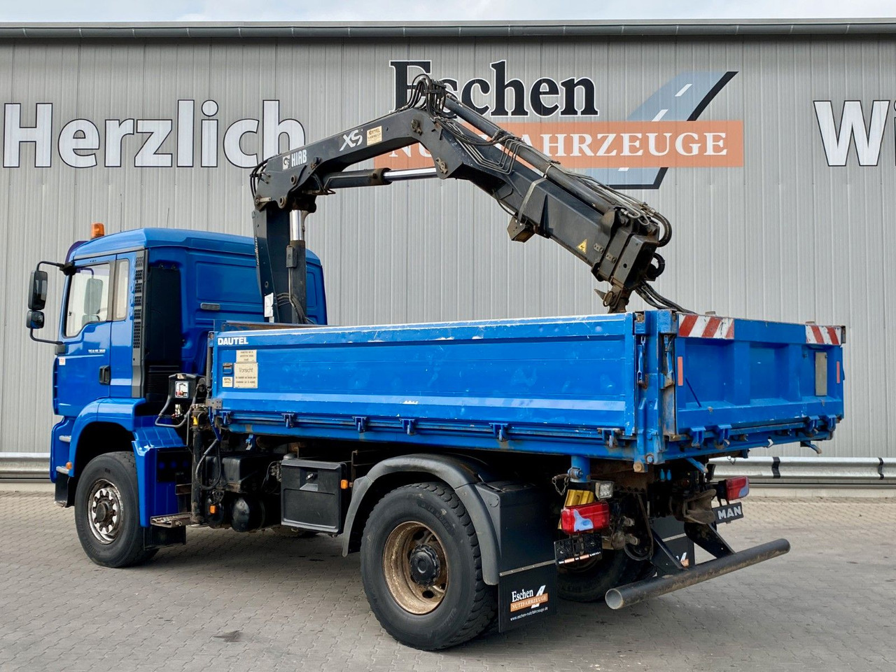 MAN TGA 18.360 4x4H BL Hiab Kran*Dautel Kipper*Klima - Tovornjak prekucnik, Tovornjak z dvigalom: slika 4 MAN TGA 18.360 4x4H BL Hiab Kran*Dautel Kipper*Klima - Tovornjak prekucnik, Tovornjak z dvigalom: slika 4
